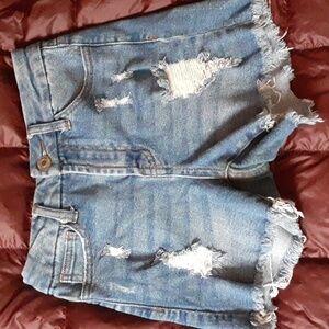 rue 21 curvy jean shorts